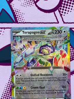 Pokemon TCG - Terapagos ex 128/142 - Sv07 Stellar Crown - NM - Image 5