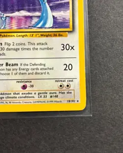 Pokemon TCG Dragonair Base Set 18/102 Regular Unlimited Rare LP - Image 4