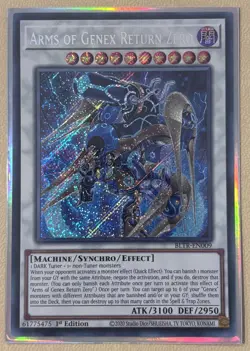 Arms of Genex Return Zero BLTR-EN009 Secret Rare 1st Ed - Image 1