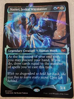Narset, Jeskai Waymaster - #407 Foil (Showcase) Tarkir: Dragonstorm - Mtg - Image 1