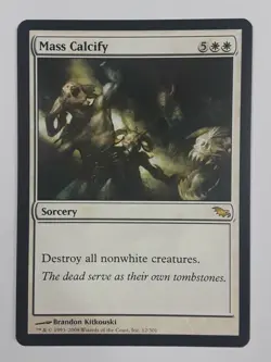 Mass Calcify Shadowmoor Magic the Gathering Mtg x1 - Image 1