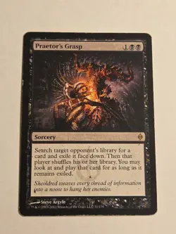 Praetor's Grasp X1 NPH MTG New Phyrexia HP SEE PICTURES - Image 1