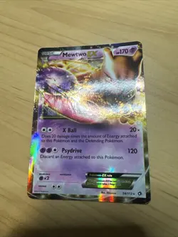Mewtwo EX 54/113 Ultra Rare Next Destinies NM Pokemon Card - Image 1