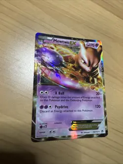 Mewtwo EX 54/113 Ultra Rare Next Destinies NM Pokemon Card - Image 2