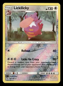 Lickilicky 162/236 Reverse Holo S&M Unified Minds Pokemon Card - Image 1