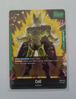 DBS Dragon Ball Fusion World FB02-070 Cell Leader ALT Card - Image 2