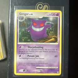 Pokemon TCG Gengar 17/99 Platinum Arceus Rare Non-Holo Card - Image 2