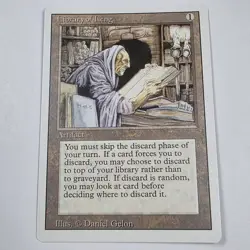 Library of Leng Revised Edition Regular- Magic The Gathering - MTG- LP - Image 1