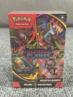 Pokemon Mega Evolution Phantasmal Flames Booster Bundle - NEW & SHIPS SAME DAY - Image 1