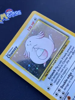 Pokemon TCG Chansey Base Set 3/102 Holo Rare MP. - Image 3