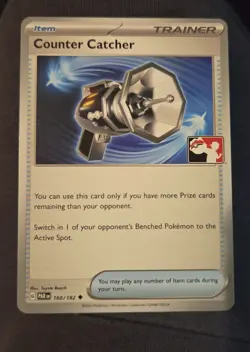 Counter Catcher Play! Pokemon TCG Prize Series 5 Non-Holo Stamped Promo 160/182 - Image 1