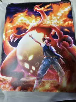 Pokemon Trading Card Binder- w/ 50 Card Sleeves, (Holds 900 cards)-New!! - Image 2