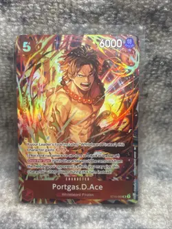 Portgas.D.Ace (Illustration Box Vol.5) ST15-005 One Piece Promotion Cards Foil - Image 1