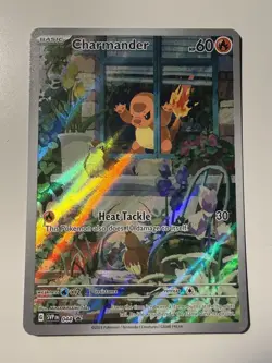 Pokemon TCG Obsidian Flames Charmander Holo Promo Card SVP044 - Image 1