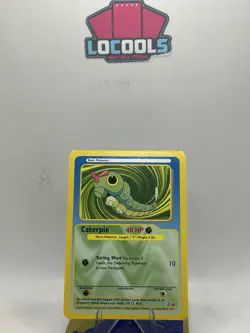 Pokemon 2004 Funskool Vintage Caterpie India Trading Cards Rare US Seller LP - Image 1
