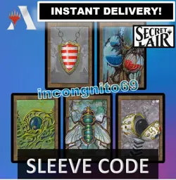 MAGIC MTG ARENA CODE CARD DAN FRAZIER BACK ENEMY TALISMANS SECRET LAIR SLEEVES - Image 1