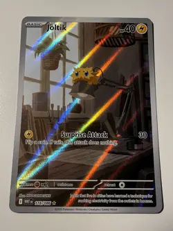 Pokemon TCG Joltik Card 116/086 White Flare Illustration Rare NM/M Condition - Image 1