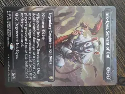 Ink-Eyes, Servant of Oni (Borderless) Commander: Bloomburrow Regular - Image 2