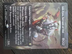 Ink-Eyes, Servant of Oni (Borderless) Commander: Bloomburrow Regular - Image 3