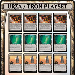 12x Urza’s Mine Tower Power Plant playset Urzatron Tron MTG Magic the Gathering - Image 1