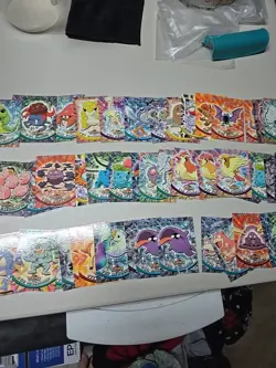 1999 Topps Huge Lot Pokemon Blue Logos Mint! - Image 3