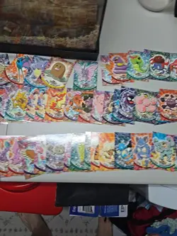 1999 Topps Huge Lot Pokemon Blue Logos Mint! - Image 4