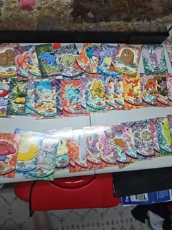 1999 Topps Huge Lot Pokemon Blue Logos Mint! - Image 5