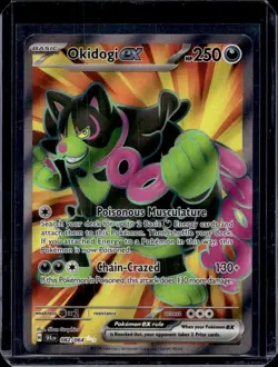 Okidogi ex Secret Rare Full Art Pokemon Card, Shrouded Fable, 082/064 - Image 1