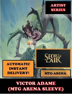 MTGA MTG ARENA CODE CARD ARTIST SERIES VICTOR ADAME MINGUEZ SECRET LAIR SLEEVE - Image 2