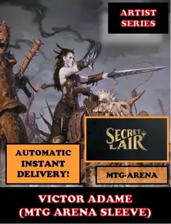 MTGA MTG ARENA CODE CARD ARTIST SERIES VICTOR ADAME MINGUEZ SECRET LAIR SLEEVE - Image 5