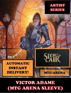 MTGA MTG ARENA CODE CARD ARTIST SERIES VICTOR ADAME MINGUEZ SECRET LAIR SLEEVE - Image 3