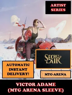 MTGA MTG ARENA CODE CARD ARTIST SERIES VICTOR ADAME MINGUEZ SECRET LAIR SLEEVE - Image 4