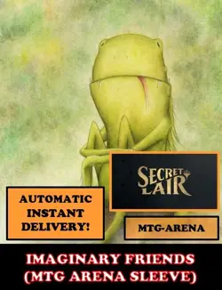MTGA MTG ARENA CODE CARD ARTIST SERIES IMAGINARY FRIENDS SECRET LAIR SLEEVE - Image 2