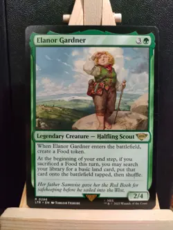 Elanor Gardner - The Lord Of The Rings - Rare - NM (see pics) MTG - Image 1