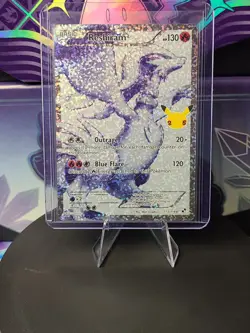 Reshiram 113/114 Pokemon TCG Celebrations Classic Collection Full Art Holo NM/M - Image 1