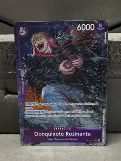 One Piece Card Game Donquixote Rosinante OP10-072 Super Rare Alternate Art Eng - Image 1