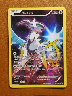 Arceus XY116 Holo Black Star Promo Pokemon Card LP - Image 1
