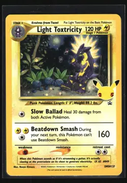 Light Toxtricity SWSH: Sword & Shield Promo Cards #SWSH137 - Image 1