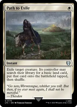 MTG The Lord of the Rings Commander - Path to Exile - Image 1