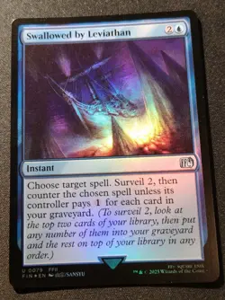 Swallowed By Leviathan - Foil - FIN - NM Unplayed - EN - 0079 - Image 1