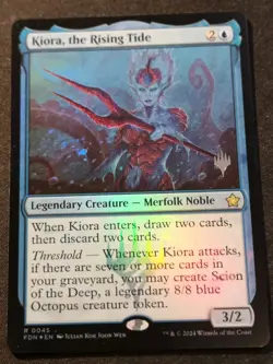 Kiora, The Rising Tide - Foil Promo - FDN - MTG - EN - NM - 0045 - Image 1