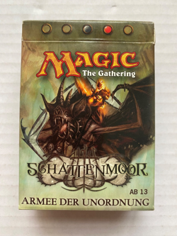 Magic the Gathering Schattenmoor Armee der Unordnung Theme Deck komplett deutsch - Image 1