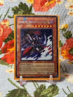 Yu-Gi-Oh! Gorz the Emissary of Darkness DLG1-EN000 Limtied Secret - Image 1