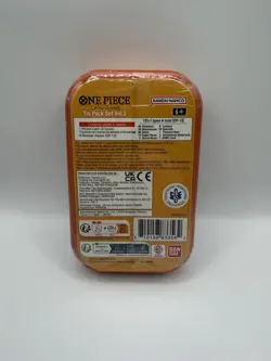 One Piece Tin Pack Set Vol 2 Factory Sealed 2 TIN LOT IN HAND Ready To Ship New - Image 2