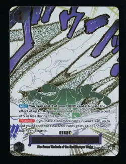 OP14-096 Ground Death Alt Art R Event Manga One Piece TCG English Card - Image 1