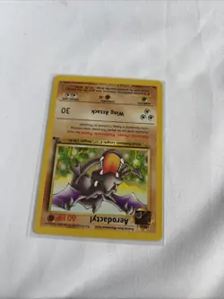 Aerodactyl 16/62 Fossil Unlimited Non Holo Rare Vintage Pokemon TCG Card - Image 3