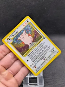 Clefable 1/64 Holo Jungle Set Pokemon Card WOTC Played - Image 2