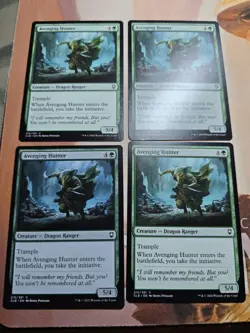 Avenging Hunter x 4 CLB Regular MTG Playset - Image 1