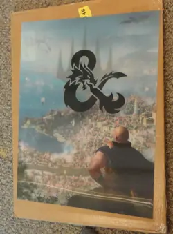 Magic The Gathering MTG Dungeons & Dragons D&D Lenticular Hologram Promo Poster - Image 2