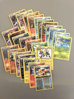 POKEMON TCG MIXED LOT BULK 60+ CARDS 19 HOLOS Gently Used All - Image 2